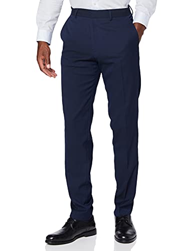 s.Oliver Herren Anzughose mit Stretchkomfort, Größe:40, Farbe:5978 Dark Blue von s.Oliver