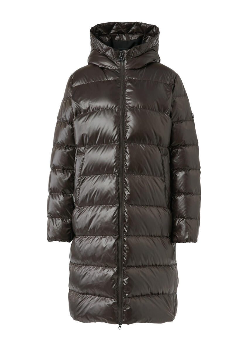 s.Oliver BLACK LABEL - Steppmantel mit recycelter Daune braun - Gr. - 36 von s.Oliver BLACK LABEL