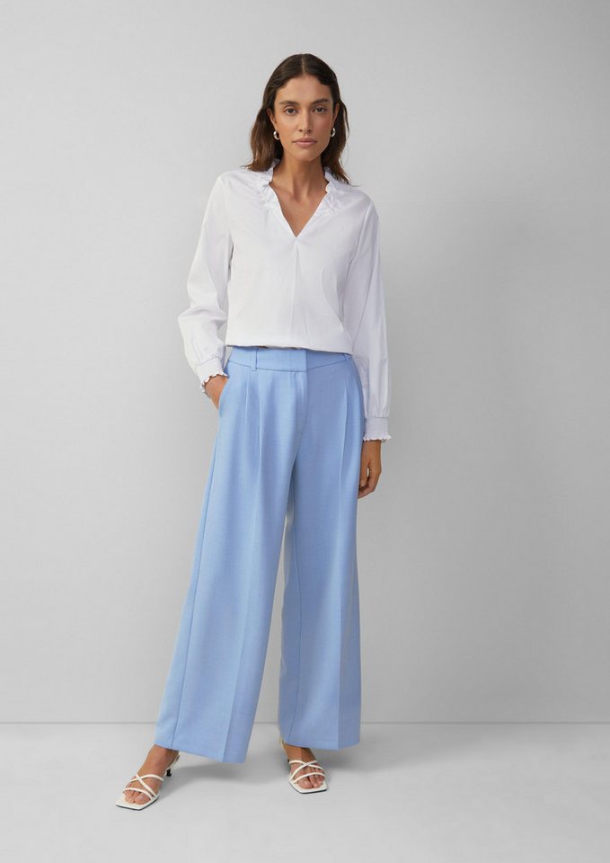 s.Oliver BLACK LABEL Stoffhose Hose mit Wide Leg und hohem Bund von s.Oliver BLACK LABEL
