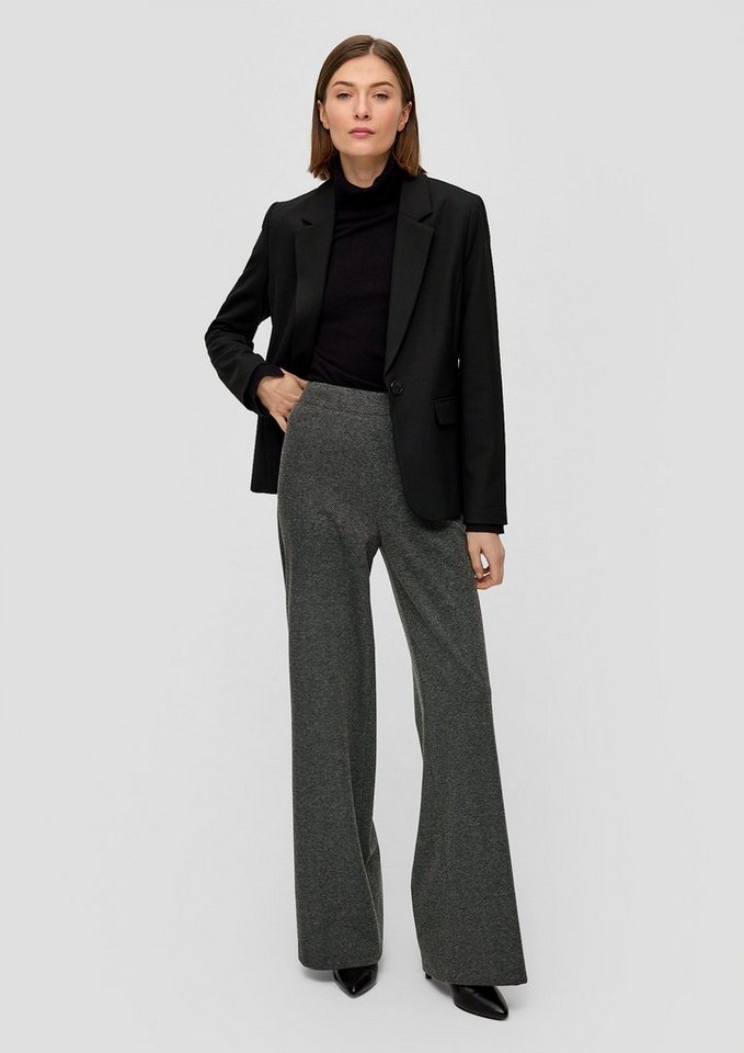 s.Oliver BLACK LABEL Stoffhose Hose mit Wide Leg von s.Oliver BLACK LABEL