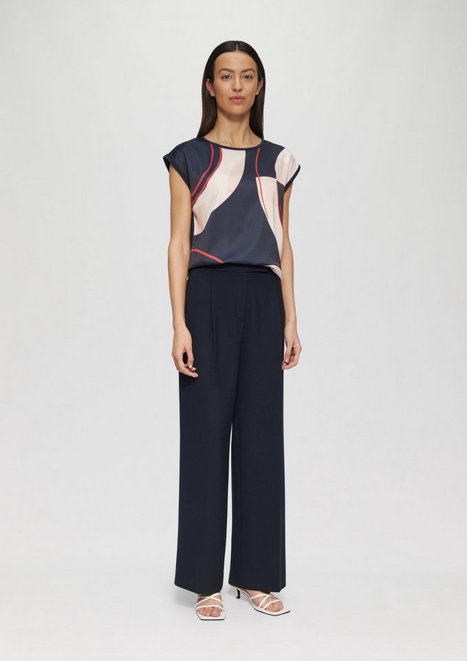 s.Oliver BLACK LABEL Stoffhose Hose aus Viskosemix mit Bundfalten von s.Oliver BLACK LABEL