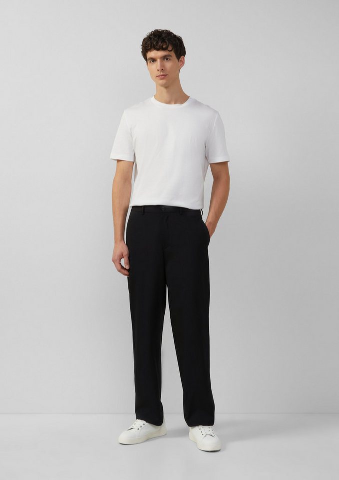 s.Oliver BLACK LABEL Stoffhose s.O NOW: Anzughose aus Stretch-Material mit Wide Leg von s.Oliver BLACK LABEL