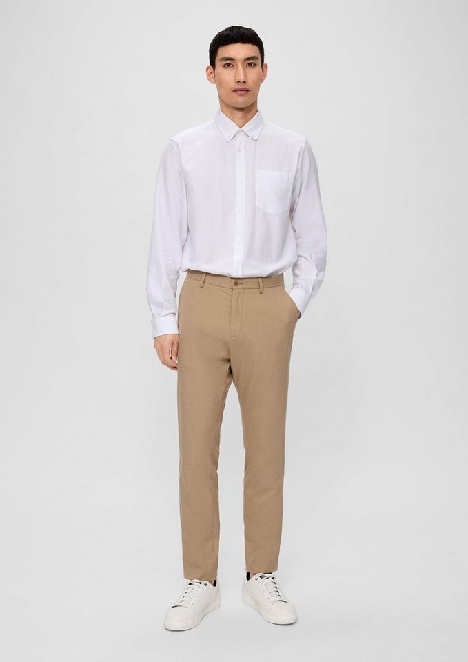 s.Oliver BLACK LABEL Stoffhose s.O PURE: Anzughose in Woll-Optik von s.Oliver BLACK LABEL