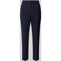s.Oliver BLACK LABEL Regular Fit Cigarette Pants mit Viskose-Anteil Modell 'SUE' in Marine, Größe 34 von s.Oliver BLACK LABEL