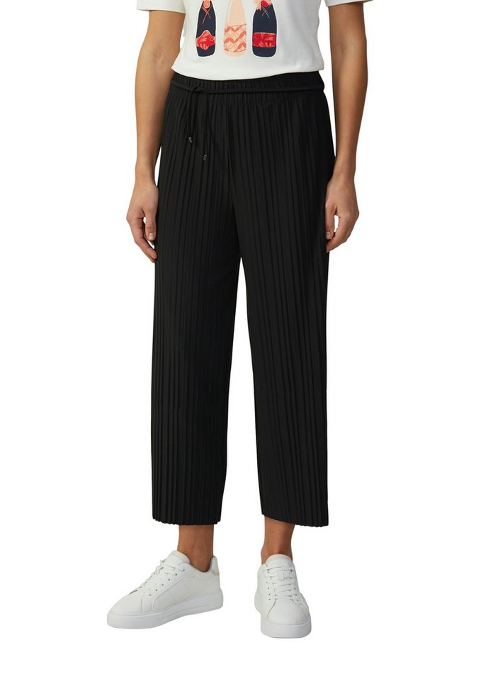 s.Oliver BLACK LABEL Stoffhose Sommerhose mit Wide Leg von s.Oliver BLACK LABEL