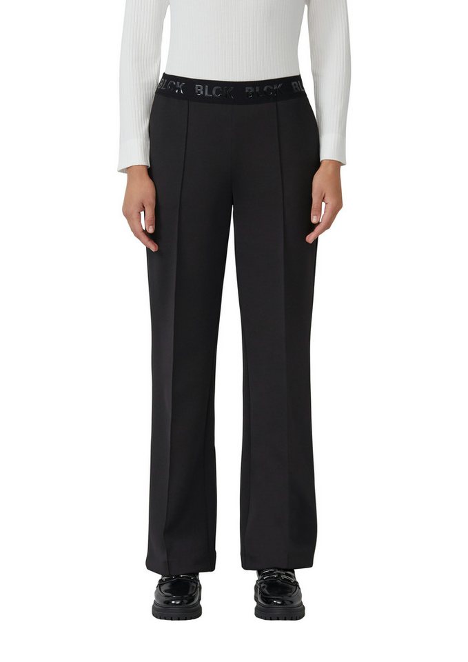 s.Oliver BLACK LABEL Stoffhose mit elastischem Bund von s.Oliver BLACK LABEL
