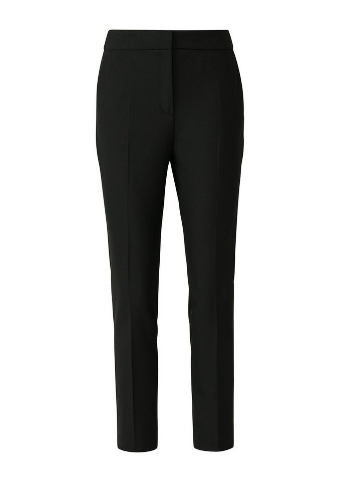 s.Oliver BLACK LABEL Stoffhose mit schmalem Bein, Viskose-Stretch von s.Oliver BLACK LABEL