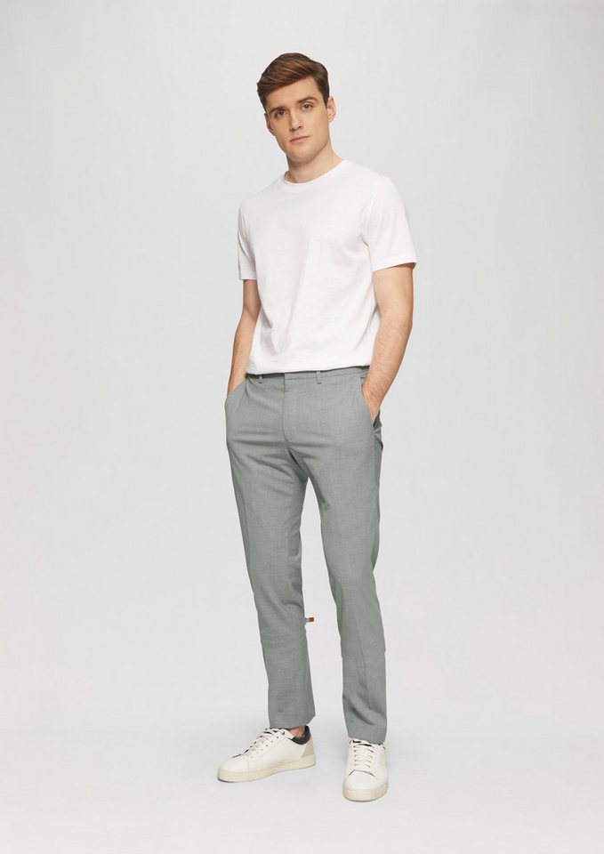 s.Oliver BLACK LABEL Stoffhose s.O PURE: Anzughose mit feiner Webstruktur von s.Oliver BLACK LABEL
