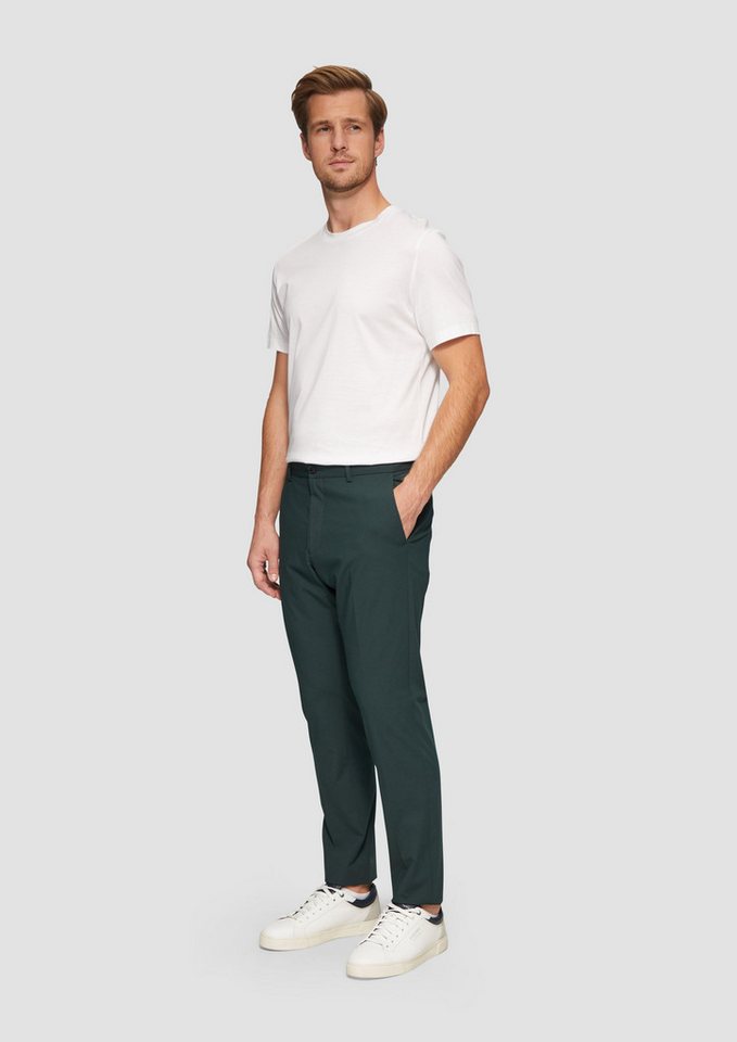 s.Oliver BLACK LABEL Stoffhose s.O PURE: Hochelastische Anzughose in Wolloptik von s.Oliver BLACK LABEL