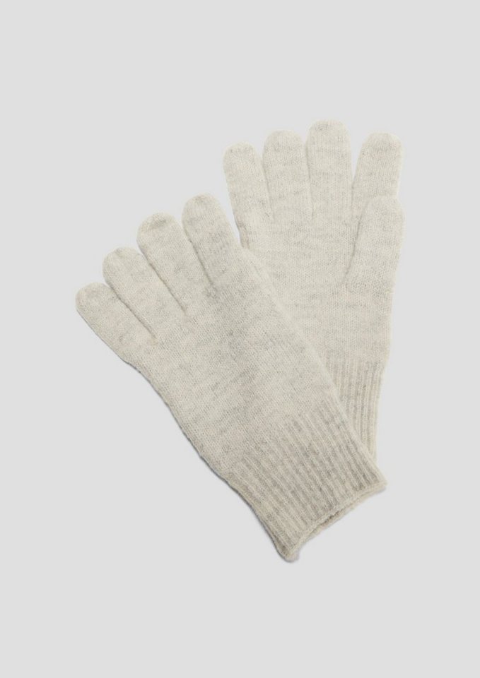 s.Oliver BLACK LABEL Strickhandschuhe Fingerhandschuhe in Feinstrick von s.Oliver BLACK LABEL