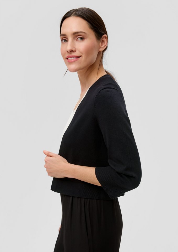 s.Oliver BLACK LABEL Strickjacke Cardigan mit weitem Arm von s.Oliver BLACK LABEL