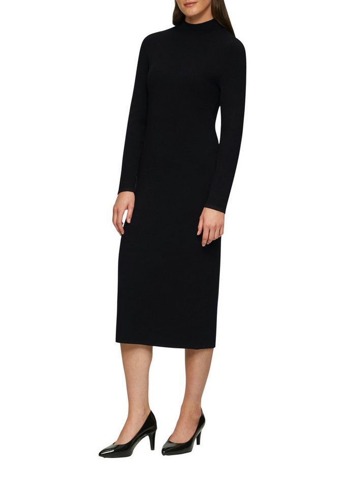 s.Oliver BLACK LABEL Strickkleid 3/4 lang, mit Stehkragen von s.Oliver BLACK LABEL