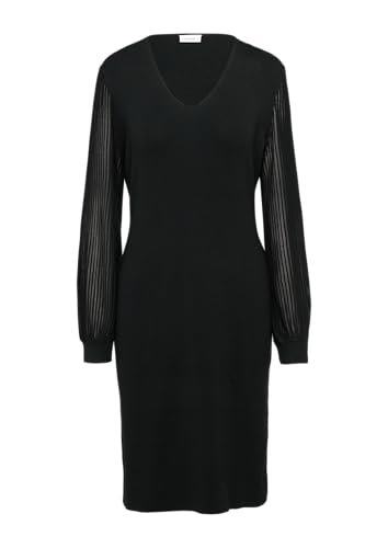 s.Oliver BLACK LABEL Strickkleid mit semitransparenten Ärmeln von s.Oliver BLACK LABEL