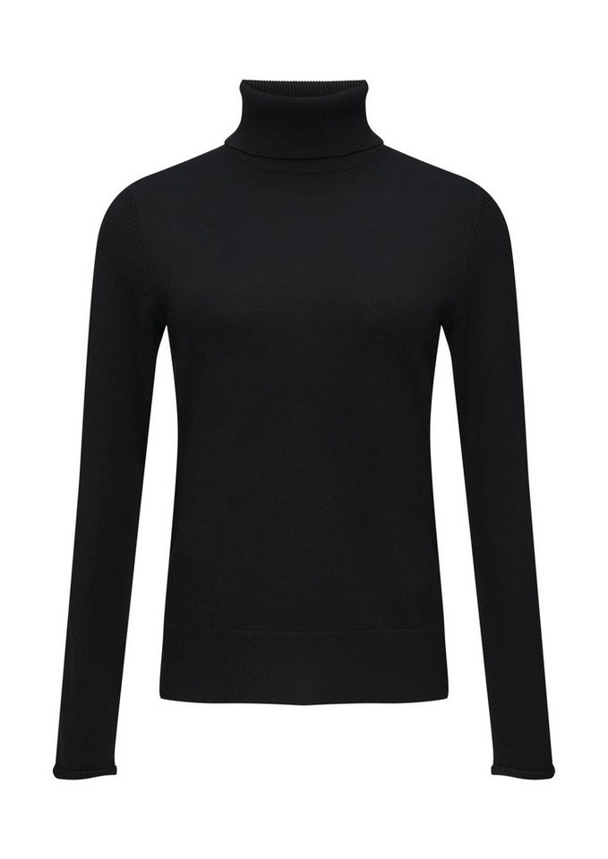 s.Oliver BLACK LABEL Strickpullover Feiner Rollkragenpullover - Slim Fit von s.Oliver BLACK LABEL