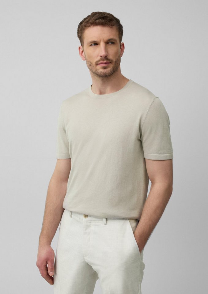 s.Oliver BLACK LABEL Strickpullover Gestricktes T-Shirt aus Baumwoll-Seidenmix s.Oliver BLACK LABEL Strickpullover Gestricktes T-Shirt aus Baumwoll-Seidenmix von s.Oliver BLACK LABEL