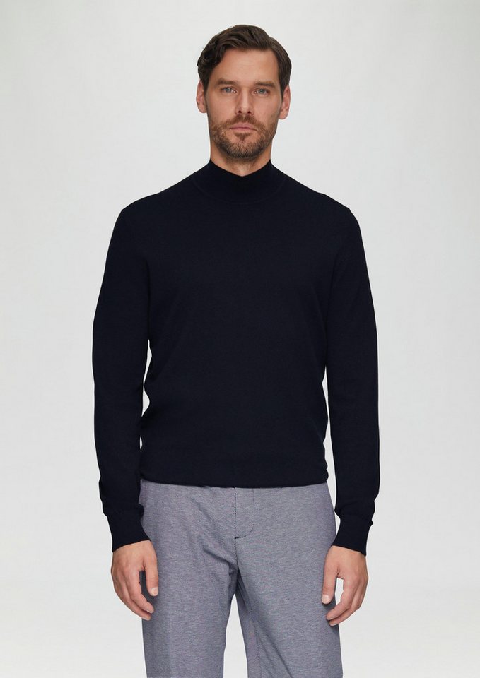 s.Oliver BLACK LABEL Strickpullover Softer Turtleneckpullover aus Baumwoll-Merino-Mix Rippblende s.Oliver BLACK LABEL Strickpullover Softer Turtleneckpullover aus Baumwoll-Merino-Mix Rippblende von s.Oliver BLACK LABEL