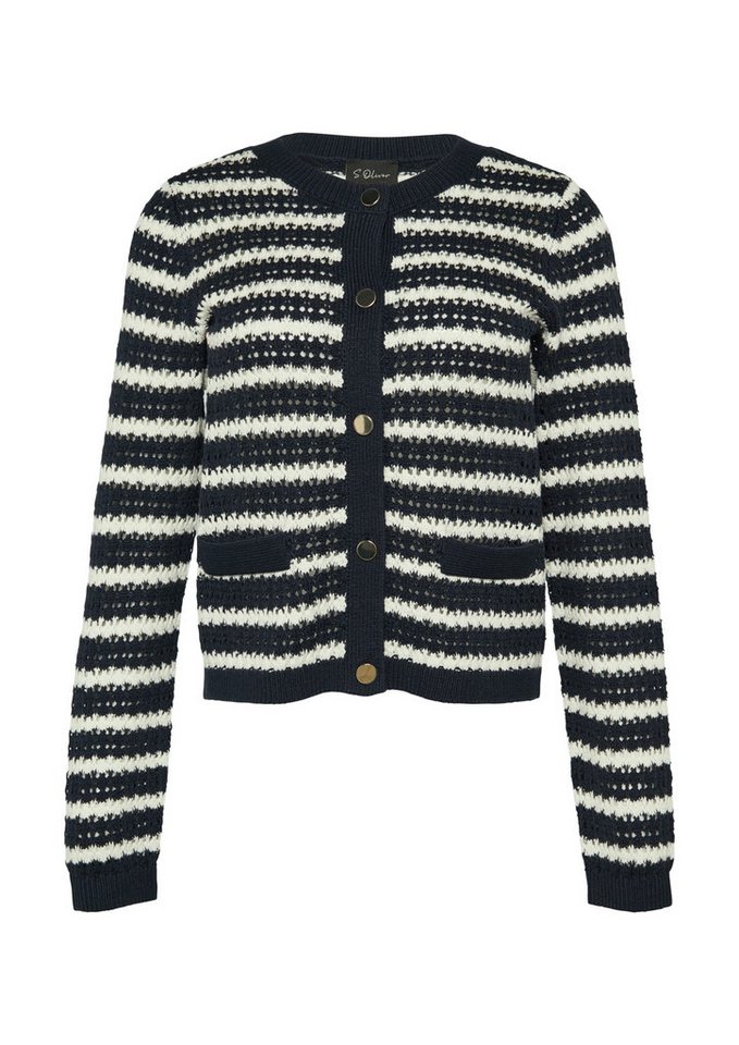s.Oliver BLACK LABEL Strickpullover Strickjacke von s.Oliver BLACK LABEL