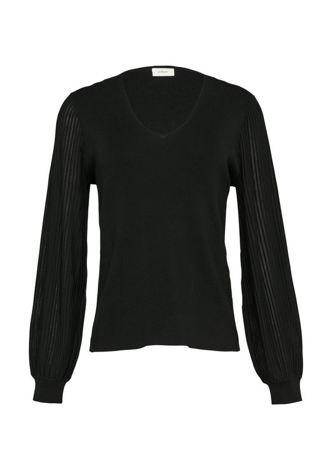 s.Oliver BLACK LABEL Strickpullover Strickpullover - Gerade von s.Oliver BLACK LABEL