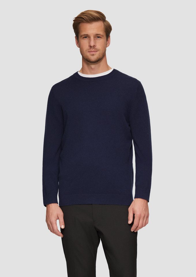 s.Oliver BLACK LABEL Strickpullover Strickpullover aus Kaschmir von s.Oliver BLACK LABEL