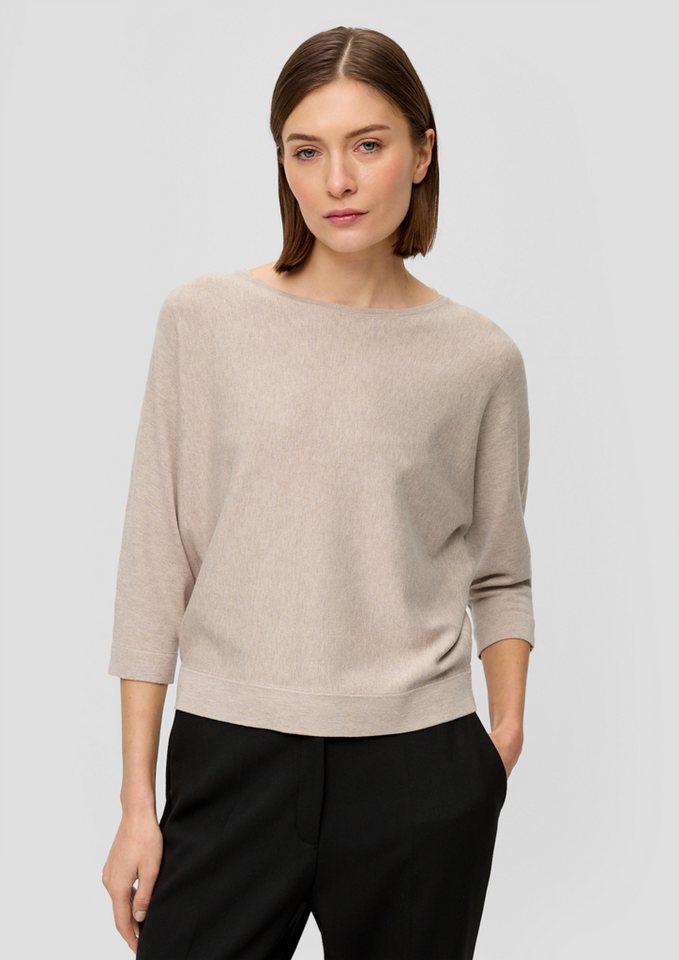 s.Oliver BLACK LABEL Strickpullover Strickpullover mit Fledermausarm von s.Oliver BLACK LABEL