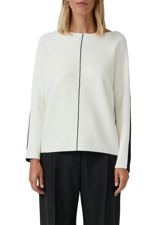 s.Oliver BLACK LABEL Strickpullover mit Colour-Blocking von s.Oliver BLACK LABEL