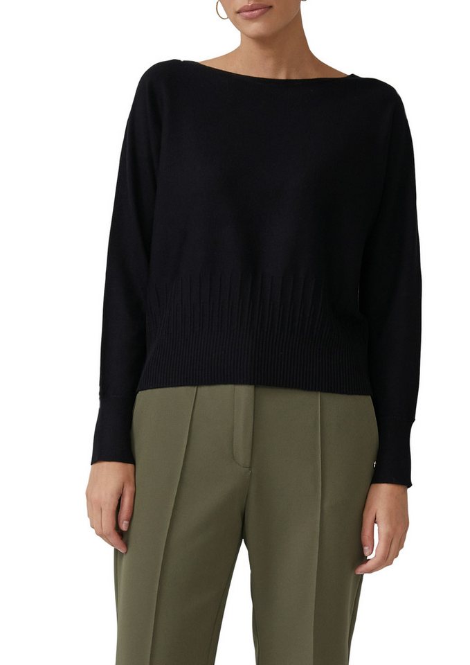 s.Oliver BLACK LABEL Strickpullover mit Fledermausärmeln von s.Oliver BLACK LABEL