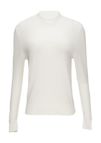 s.Oliver BLACK LABEL Strickpullover mit Schlitz am Ärmel Ecru 38 von s.Oliver BLACK LABEL