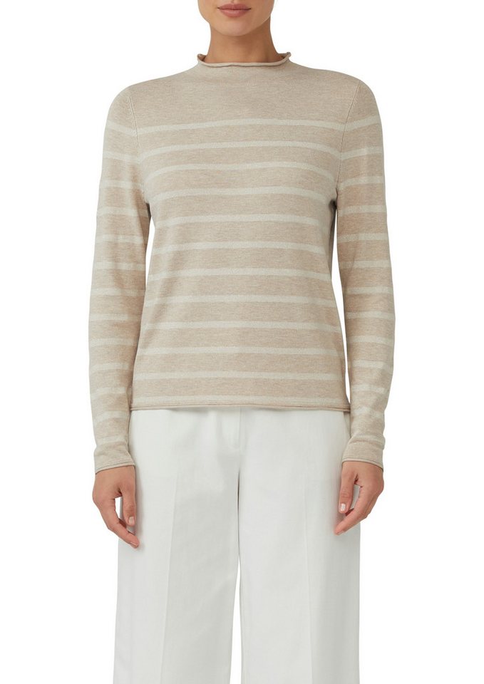 s.Oliver BLACK LABEL Strickpullover mit Streifen Muster von s.Oliver BLACK LABEL