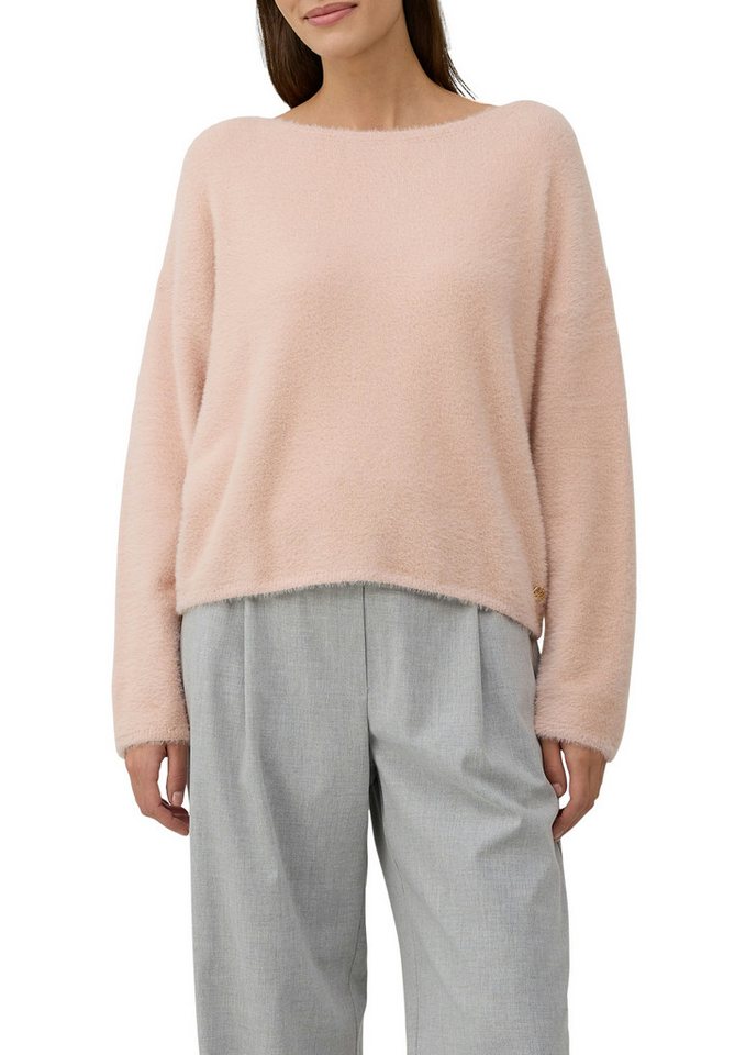 s.Oliver BLACK LABEL Strickpullover mit U-Boot Ausschnitt von s.Oliver BLACK LABEL