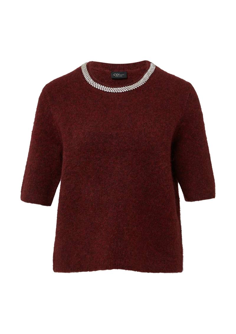 s.Oliver BLACK LABEL - Strickpullover rot - Gr. - 38 von s.Oliver BLACK LABEL