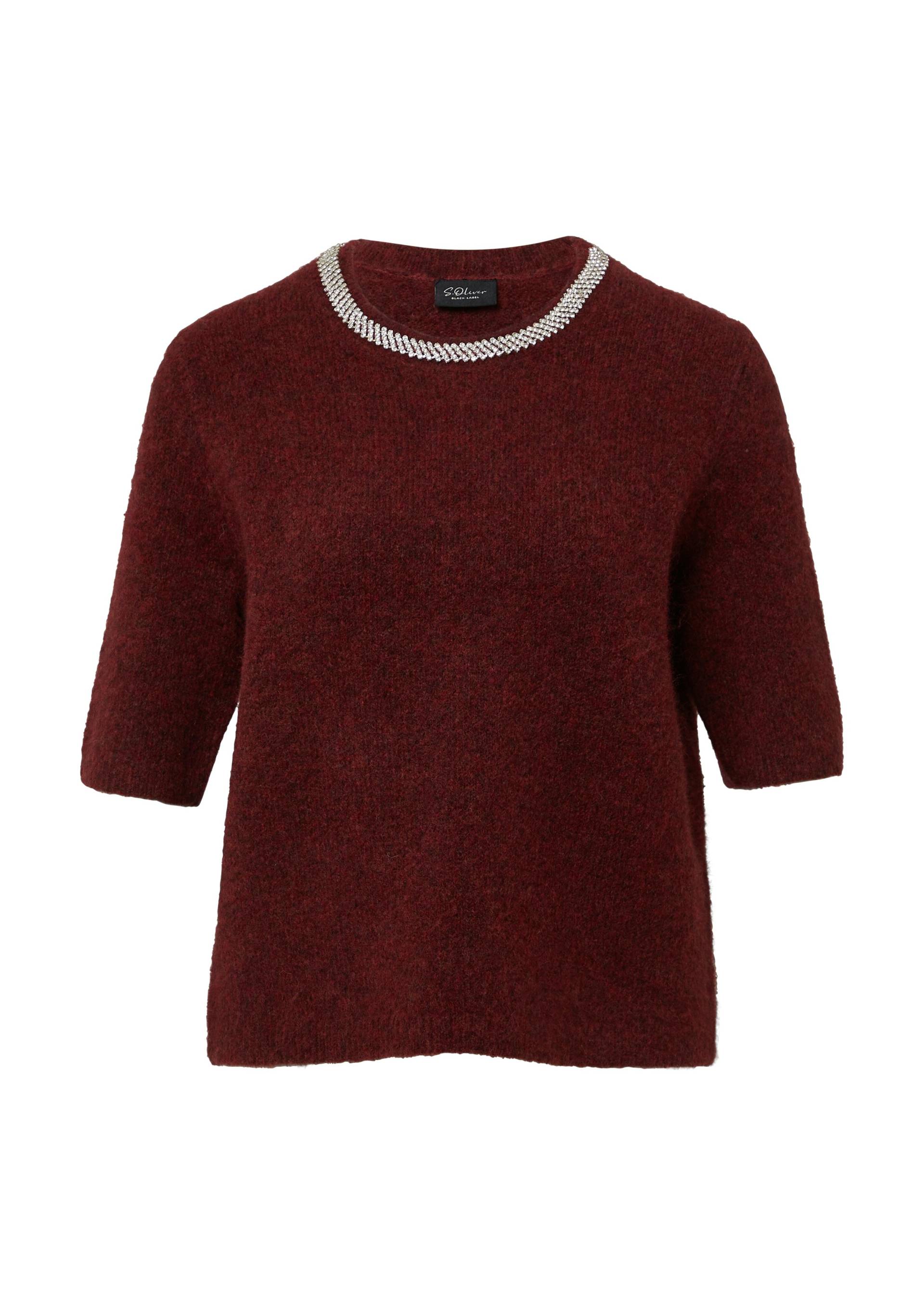 s.Oliver BLACK LABEL - Strickpullover rot - Gr. - 46 von s.Oliver BLACK LABEL