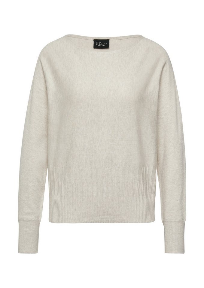 s.Oliver BLACK LABEL Strickpullover -s.Oliver – Damen Strickpullover – Viskosemix – Fled von s.Oliver BLACK LABEL