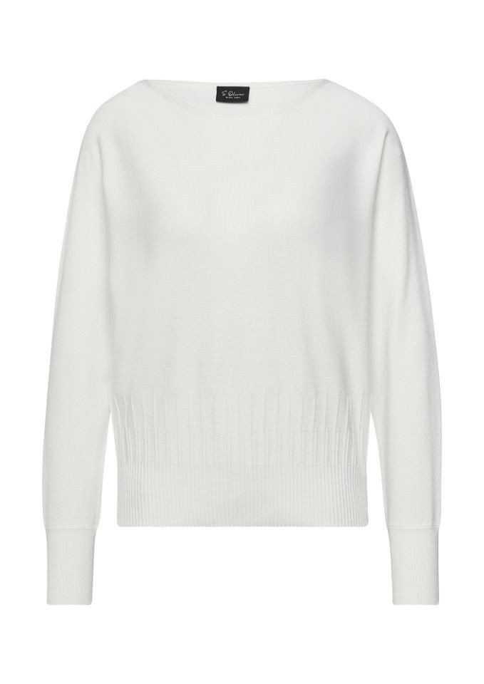 s.Oliver BLACK LABEL Strickpullover -s.Oliver – Damen Strickpullover – Viskosemix – Fledermausärmel von s.Oliver BLACK LABEL