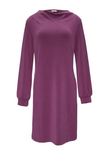 s.Oliver BLACK LABEL Sweat-Kleid mit gelegtem Kragen Fuchsia 32 von s.Oliver BLACK LABEL