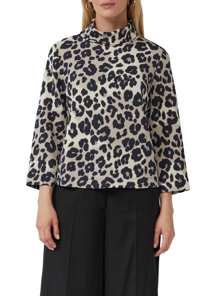 s.Oliver BLACK LABEL Sweatshirt mit All-Over Print von s.Oliver BLACK LABEL