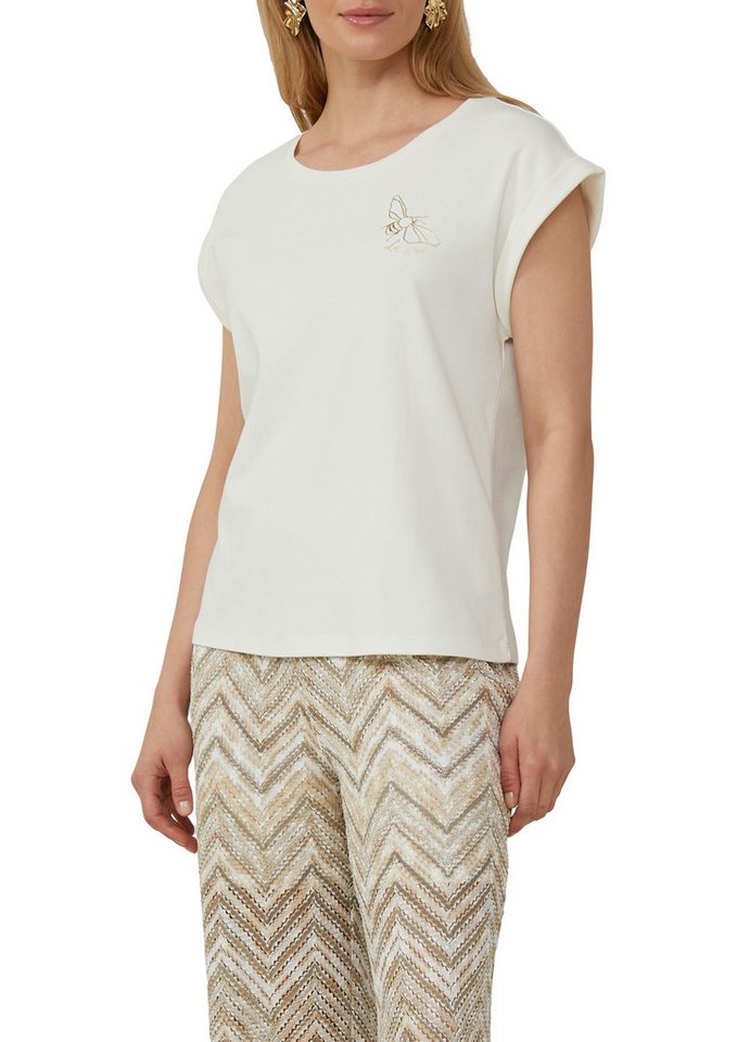 s.Oliver BLACK LABEL T-Shirt mit Motiv Print von s.Oliver BLACK LABEL