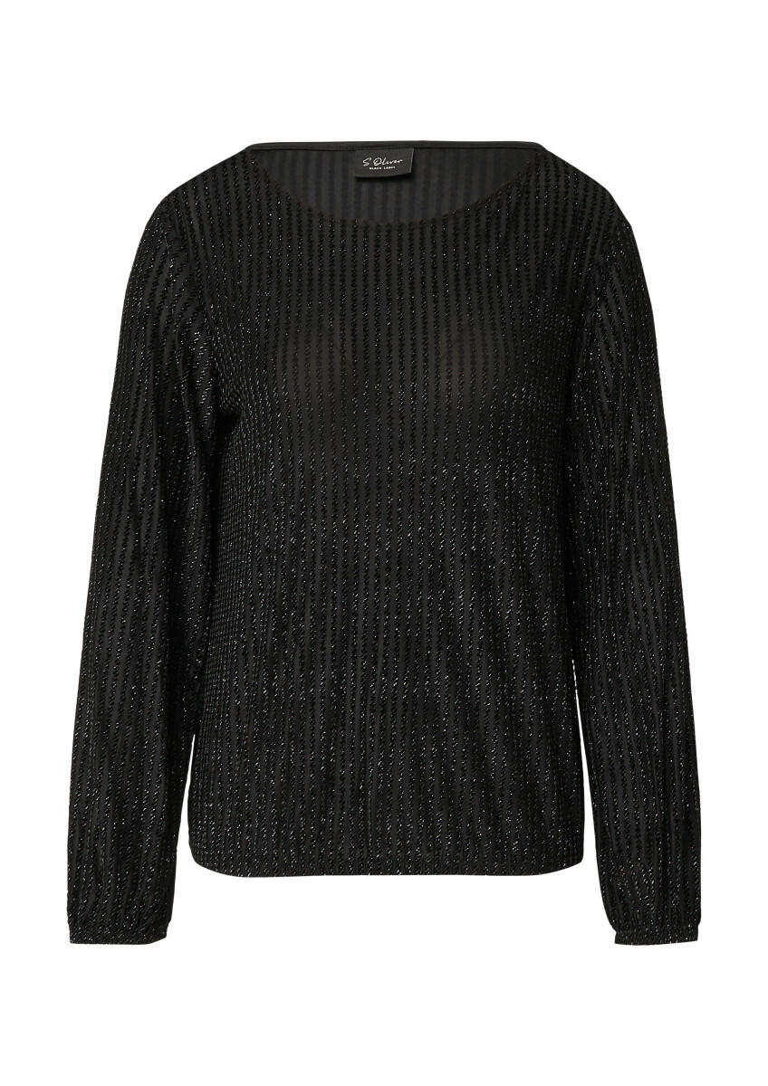 s.Oliver BLACK LABEL - T-Shirt schwarz - Gr. - 34 von s.Oliver BLACK LABEL