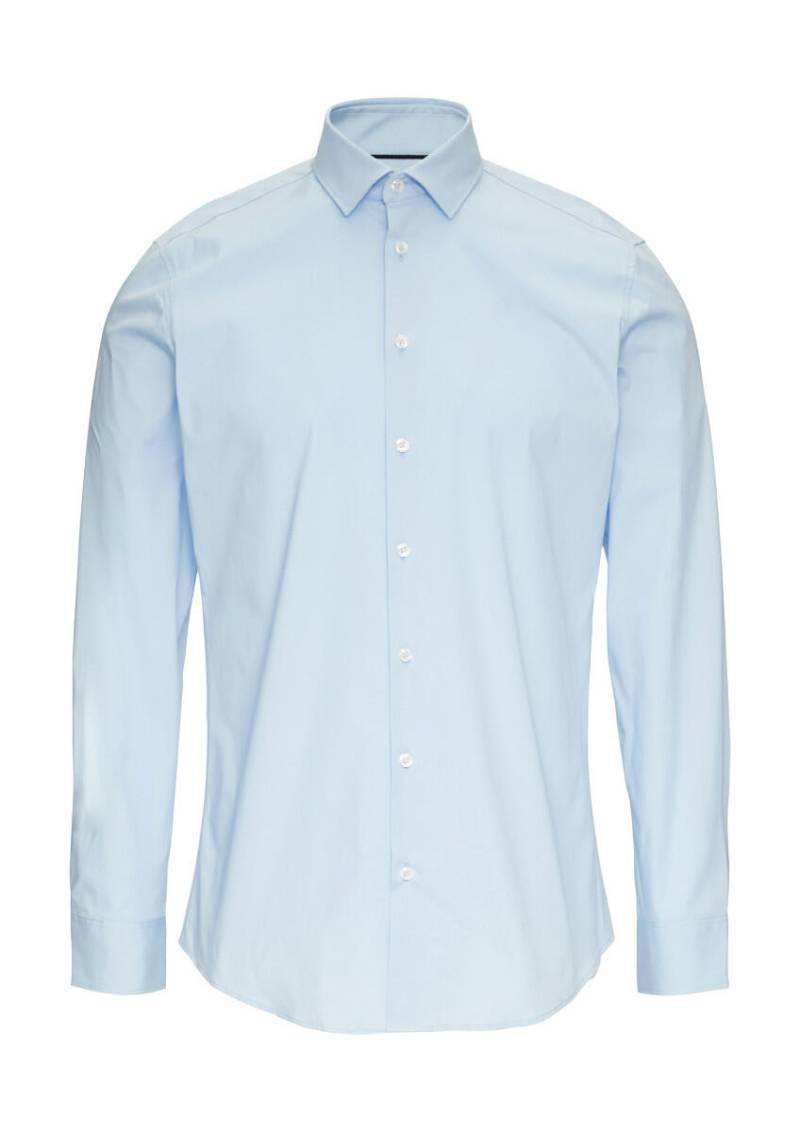 s.Oliver BLACK LABEL - Tailored Fit: Businesshemd blau - Gr. - 42 von s.Oliver BLACK LABEL