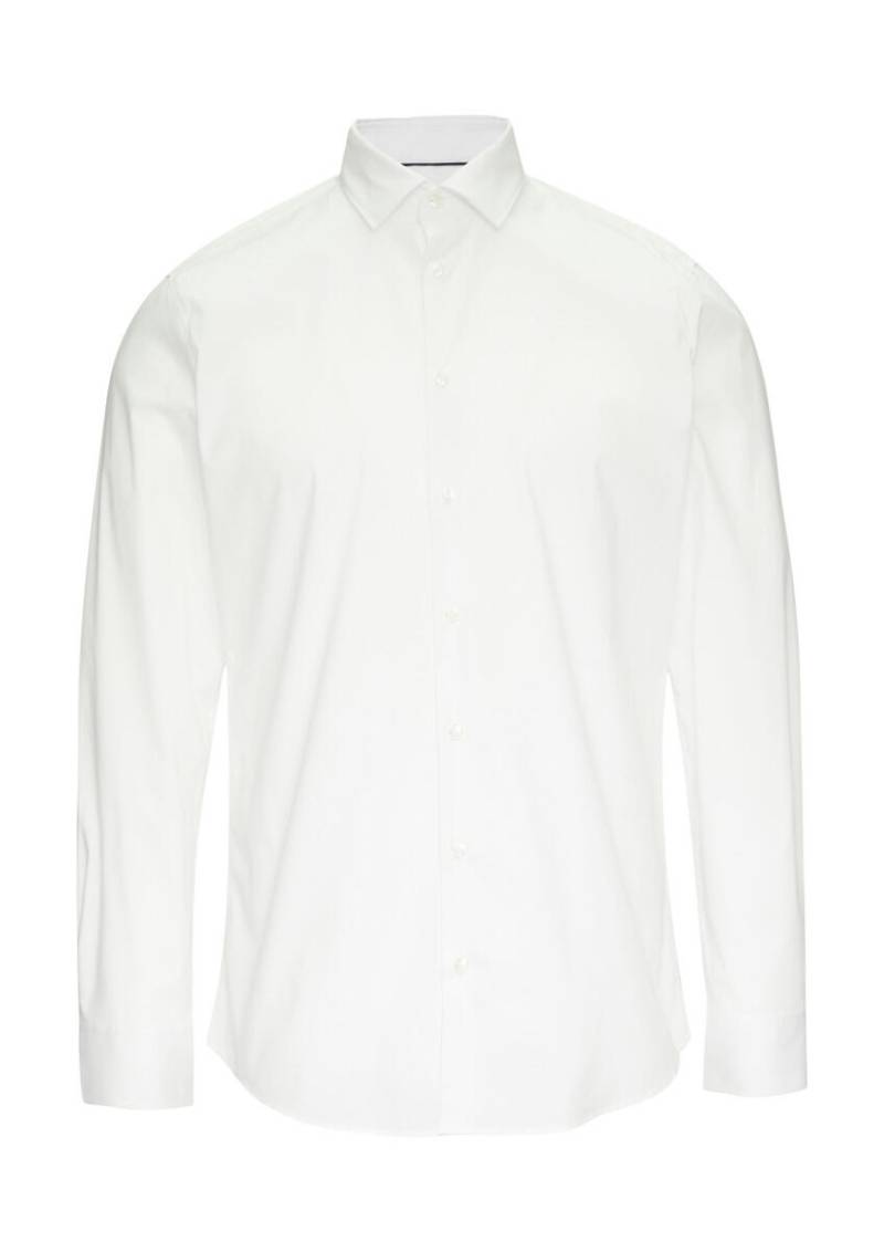 s.Oliver BLACK LABEL - Tailored Fit: Businesshemd weiß - Gr. - 43 von s.Oliver BLACK LABEL