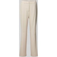 s.Oliver BLACK LABEL Tapered Fit Stoffhose mit Strukturmuster in Sand, Größe 40/32 von s.Oliver BLACK LABEL