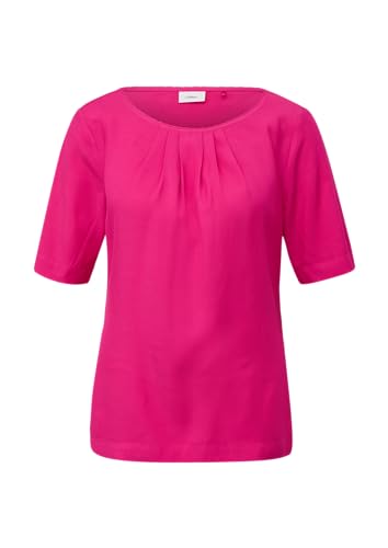 s.Oliver BLACK LABEL Twillbluse aus Viskose pink 36 von s.Oliver BLACK LABEL