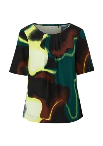 s.Oliver BLACK LABEL Twillbluse aus Viskose schwarz 38 von s.Oliver BLACK LABEL