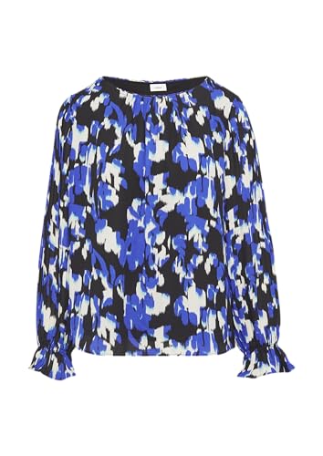 s.Oliver BLACK LABEL Viskosebluse mit Plisseeärmeln schwarz 36 von s.Oliver BLACK LABEL