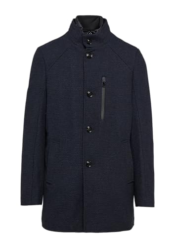 s.Oliver BLACK LABEL Wattierter Wollmix-Mantel mit herausnehmbarem Einsatz Navy 46 von s.Oliver BLACK LABEL