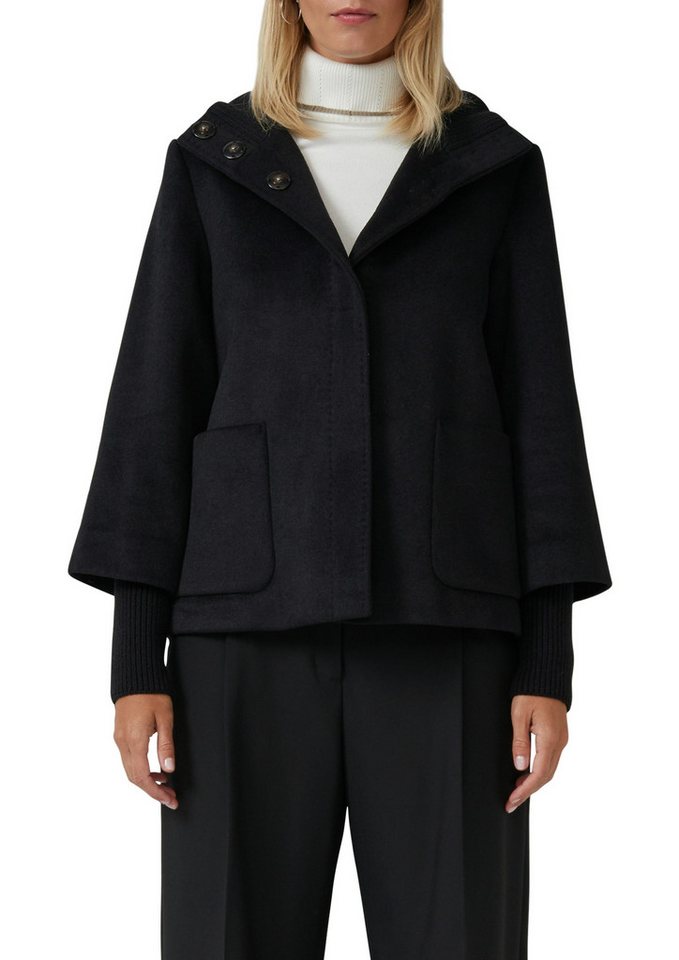 s.Oliver BLACK LABEL Wolljacke – Jacke mit Stehkragen von s.Oliver BLACK LABEL