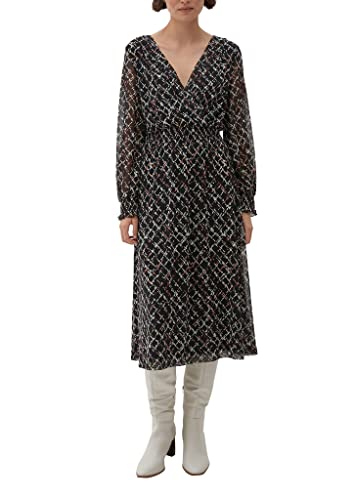 s.Oliver BLACK LABEL Women's 10.2.20.20.200.2120949 Kleid, schwarz 99A3, 36 von s.Oliver BLACK LABEL