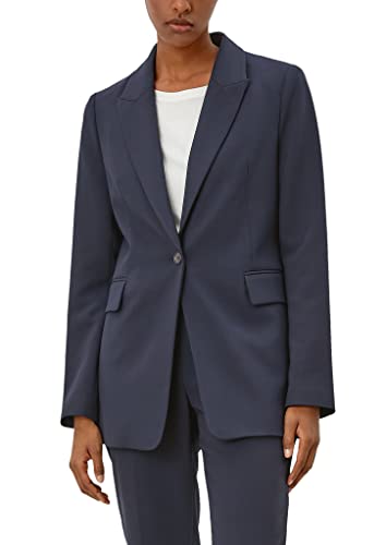 s.Oliver BLACK LABEL Damen 150.11.899.15.152.2102883 Blazer, Dark Navy, 36 EU von s.Oliver BLACK LABEL