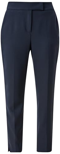 s.Oliver BLACK LABEL Slim: Elegante 7/8-Hose Dark Navy 38 von s.Oliver BLACK LABEL