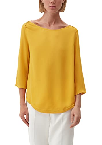 s.Oliver BLACK LABEL Women's 2126843 Bluse, 3/4 Arm, Yellow, 32 von s.Oliver BLACK LABEL