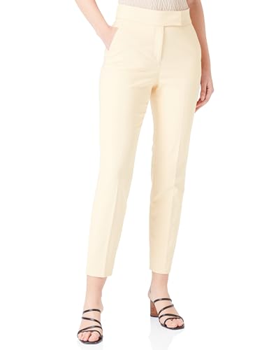 s.Oliver BLACK LABEL Women's 2129618 Hose 7/8, Sue Regular Fit, Yellow, 34 von s.Oliver BLACK LABEL